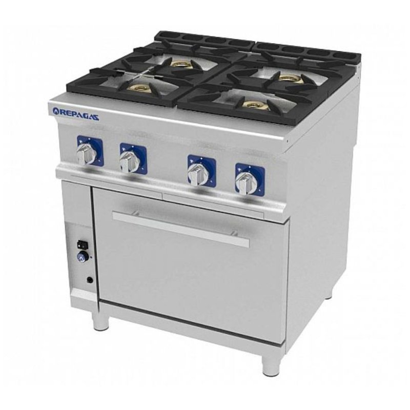COCINA PROFESIOANAL A GAS MOD. CG-741 POWER LINE